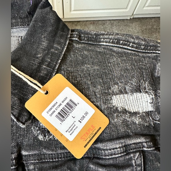 Staple black Jean jacket - Picture 2 of 16